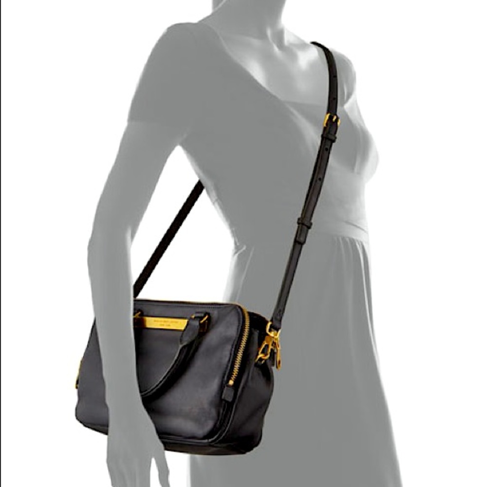 Marc Jacobs Goodbye Columbus Leather Satch…